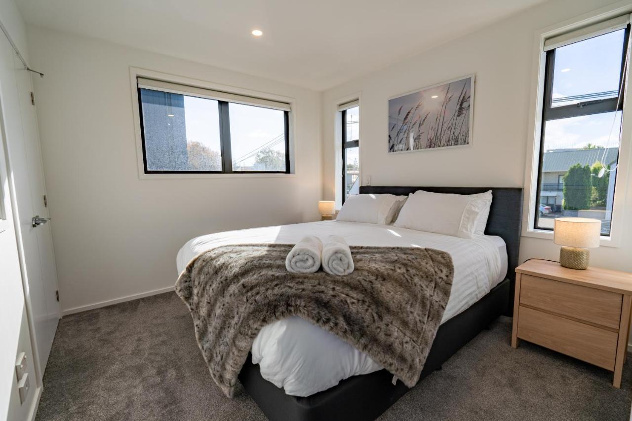 Apartmán King Bed On Hagley Park Corner In The Cbd Christchurch Exteriér fotografie